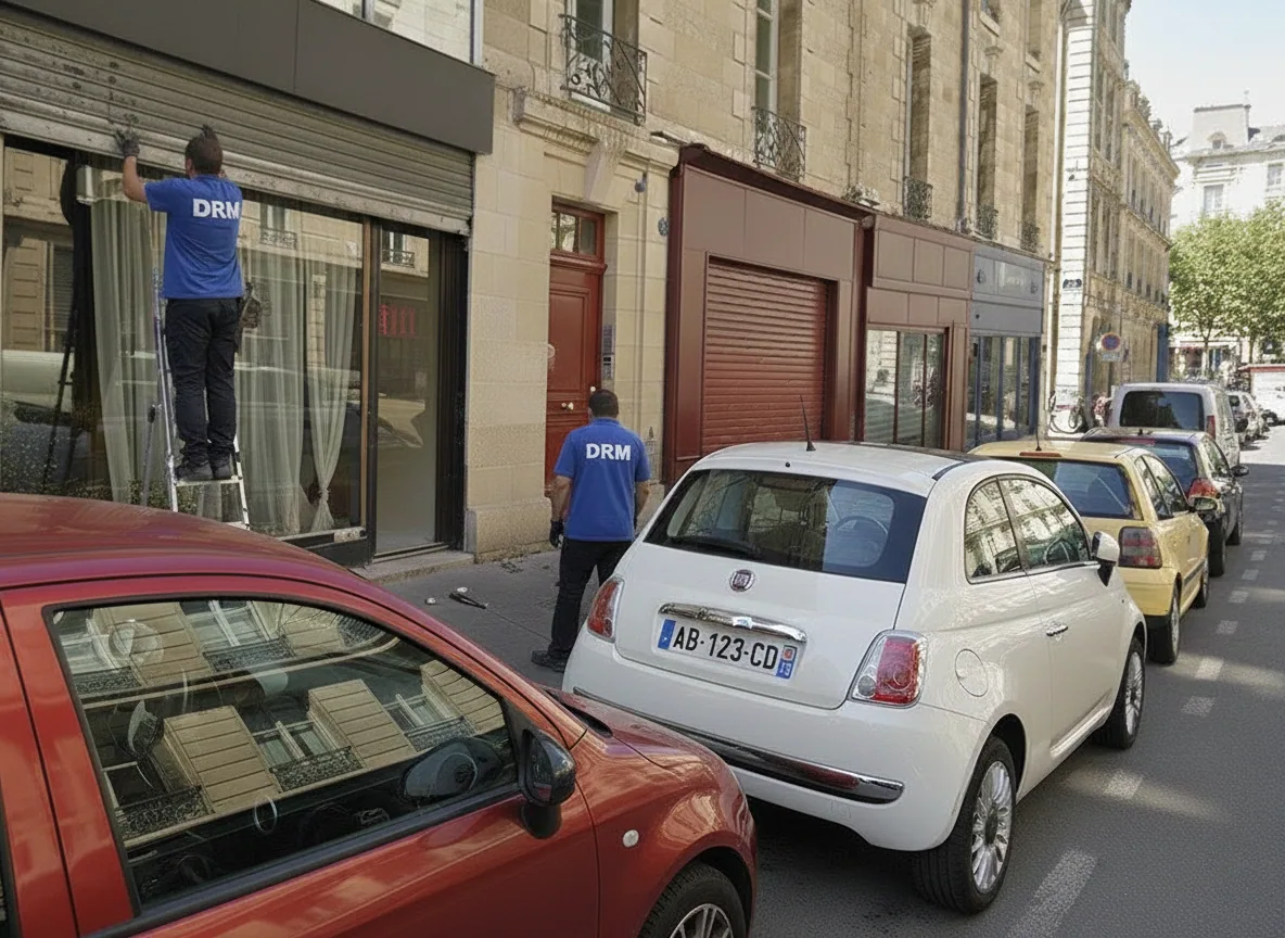 Déblocage de rideau métallique bloqué à Marseille 9