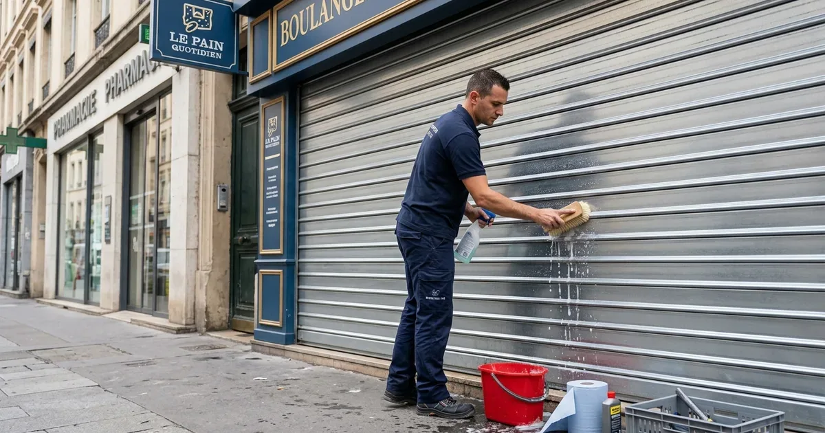 Entretien et maintenance de rideau métallique à Marseille 9